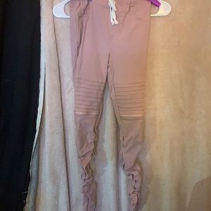 Scrunching ankle pants size 14 girls